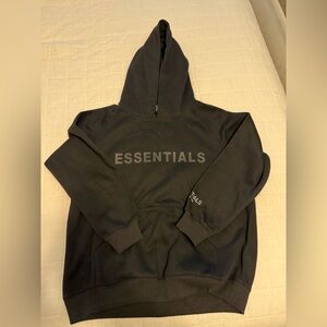 Essentials Jet Black Pullover